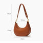 Sling Half Moon Hobo Shoulder Bag - Eccentric You