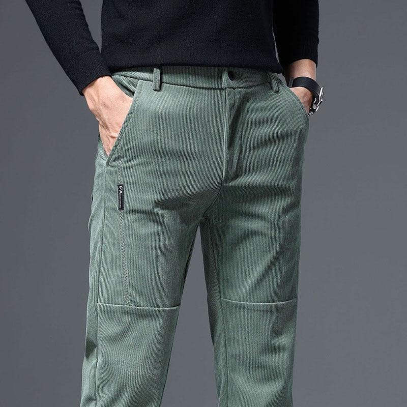 Men's Corduroy Slim Fit Pants - Eccentric You