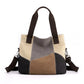 Classic Canvas Contrast Tote Bag