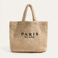Luxury Woven Straw Tote Bag