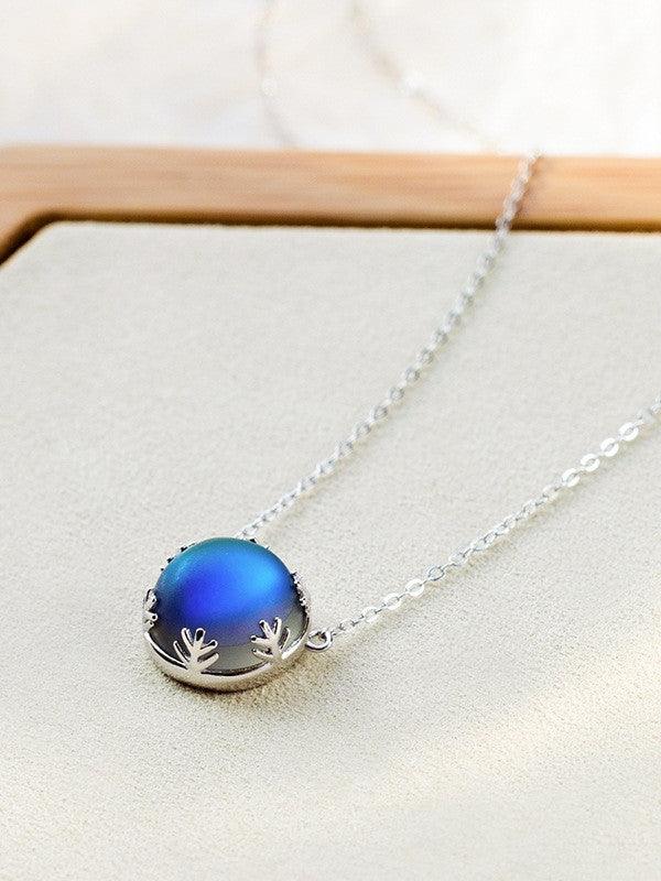 Aurora Gemstone Pendant Necklace - Eccentric You
