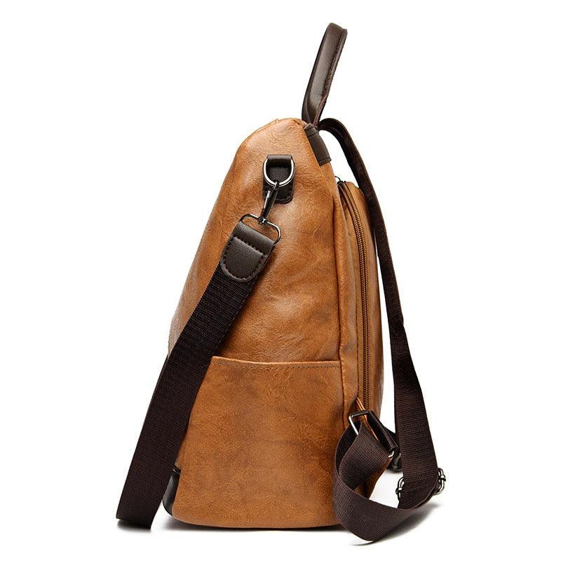 Vintage Leather Travel Backpack - Eccentric You