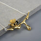Bee 18K Gold Plated Pendant Necklace - Eccentric You