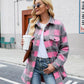 Autumn Plaid Pattern Casual Jacket - Eccentric You