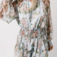 Floral Smocked Waist Layered Mini Dress - Eccentric You