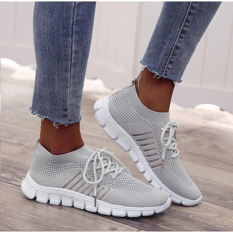 Blush Love Flat Breathable Sneakers - Eccentric You