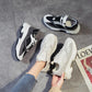 New Leather Toe Casual Sneakers - Eccentric You