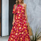 Simona Printed One-Shoulder Long Dress