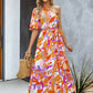 Simona Printed One-Shoulder Long Dress